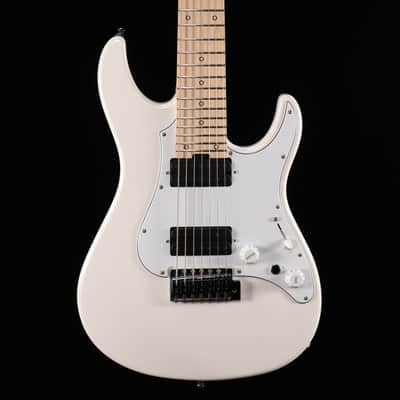 ESP Custom Shop Syu Snapper 7-String Pearl White Metallic w/ Seymour Duncan Alpha/Omega Pickups image 2
