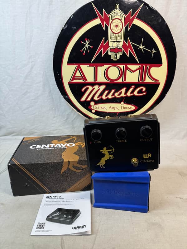 Warm Audio Centavo Overdrive Pedal with Box - klone - Limited Edition - Blackout image 1