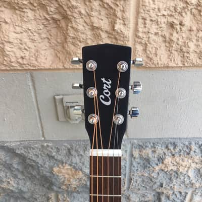 Cort AD Mini M Standard Series 3/4-Size Mahogany Dreadnought Open Pore Natural w/Bag image 3