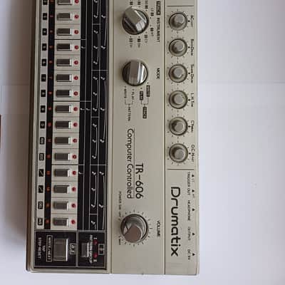 Roland TR-606 Drumatix 1980s - Silver