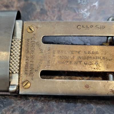 Coupe Anches Cordier-Lunic Bb Clarinet Reed Trimmer Vintage image 4