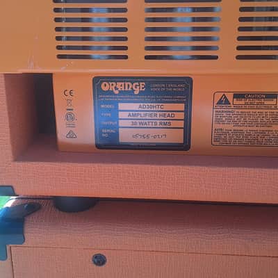 Orange AD30HTC 2-Channel 30-Watt Guitar Amp Head image 9