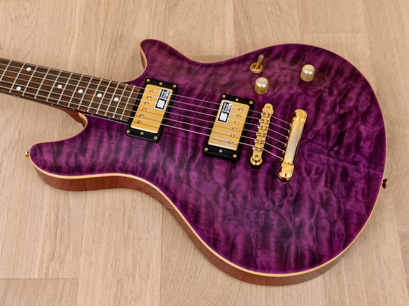 2014 Edwards by ESP E-PO-105D/QM Potbelly, See Thru Purple w