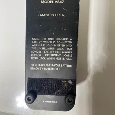 Vox V847 Wah 1994 - 2006 - Black / Chrome image 2