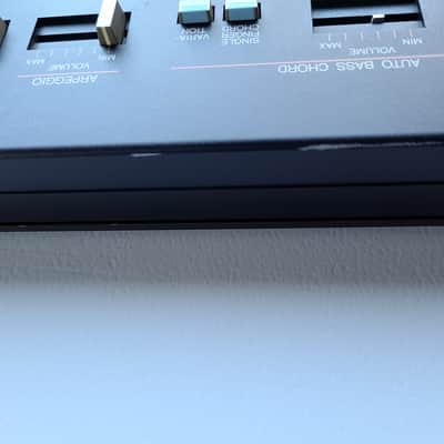 Yamaha PS-400 44 key PortaSound synth with hard case and expression pedal image 8