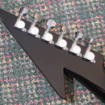 2016 Karl Sandoval Engineering V shape! Black! Randy Rhoads! OHSC&COA image 5