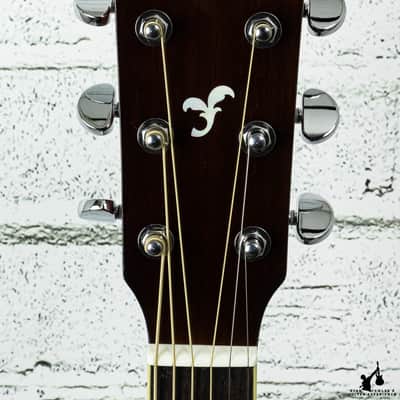 Yamaha FG-TA TransAcoustic Dreadnought Vintage Tint image 6