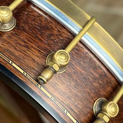 Custom Rickard Dobson 11" Banjo Walnut with North Star Tailpiece image 21