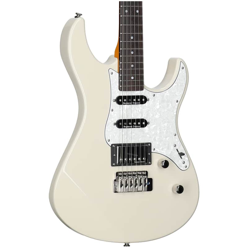 Yamaha 612VIIX Pacifica Electric Guitar, Vintage White, Open Box (Very Good) image 1