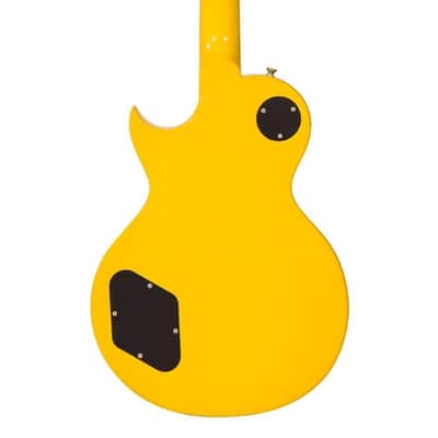 Vintage V132 ReIssued Single Cutaway w/ Dual P90s  Electric Guitar - TV Yellow image 4