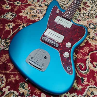 *NEW IN BOX* 2023 Fender Japan FSR Hybrid II Jazzmaster Satin Ocean Turquoise Metallic with Matching Headstock, MIJ JD23 image 9