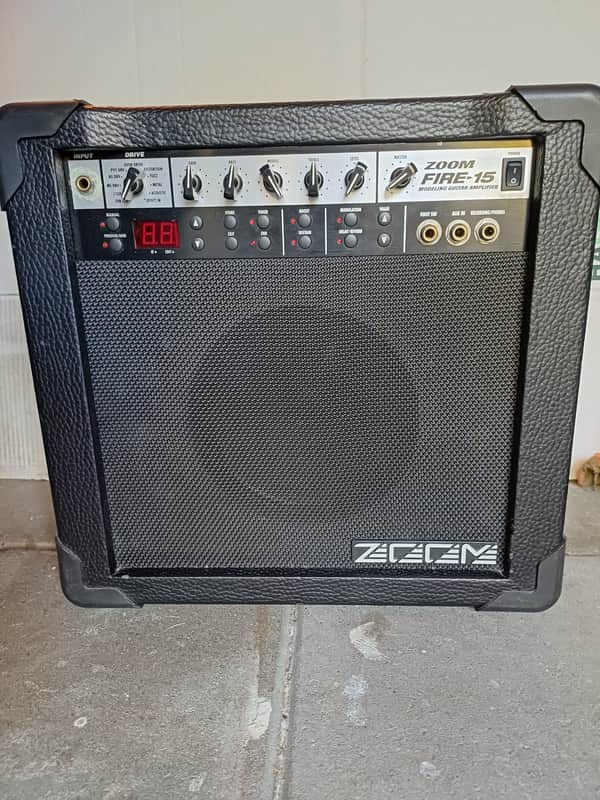 Zoom Fire 15 guitar combo amplifier image 1
