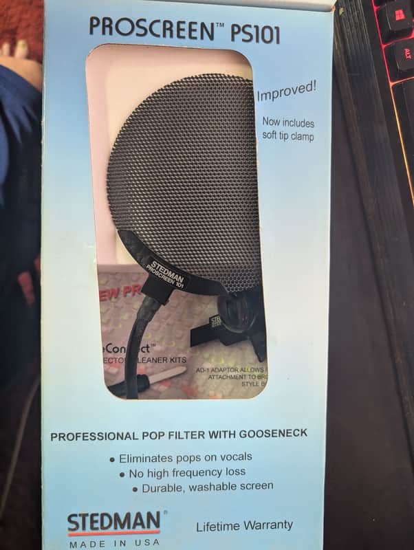 Stedman Proscreen PS101 Metal Pop Filter 2010s - Black