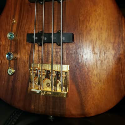 Carvin LB70K-L Left-handed  1994 Koa image 9