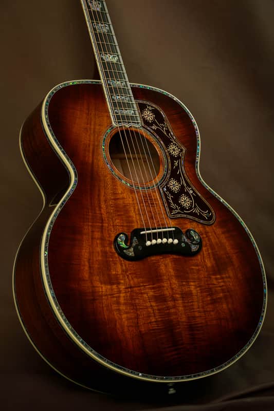 Gibson SJ-200 Monarch All Koa Masterpiece Custom Acoustic Guitar J