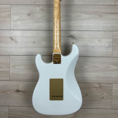Fender Custom Shop Limited Edition 75th Anniversary Stratocaster NOS Guitar, Rosewood Fingerboard, Diamond White Pearl image 15