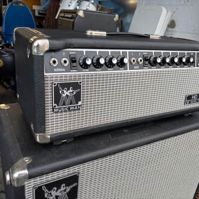 Music Man HD-150 Reverb 2-Channel 150-Watt Guitar Amp Head and Matching Cabinet image 2
