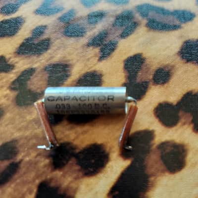 Sprague Vitamin Q Capacitor .033 Vintage image 1