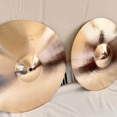 Vintage Paiste Formula 602 Pre-Serial Medium Hi-Hats (EXCELLECT CONDITION) image 4
