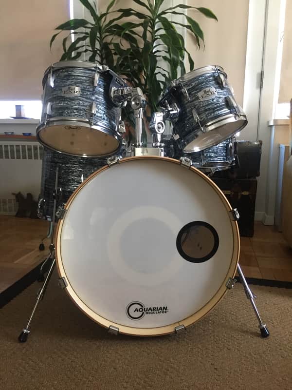 Pearl Export/ EXR Black Strata Drum Set Shell Pack image 1