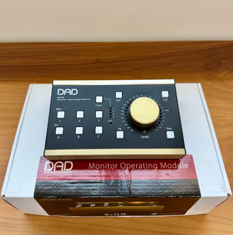 NTP Digital Audio Denmark DAD-MOM Monitor Operating Module - MINT in Box image 1