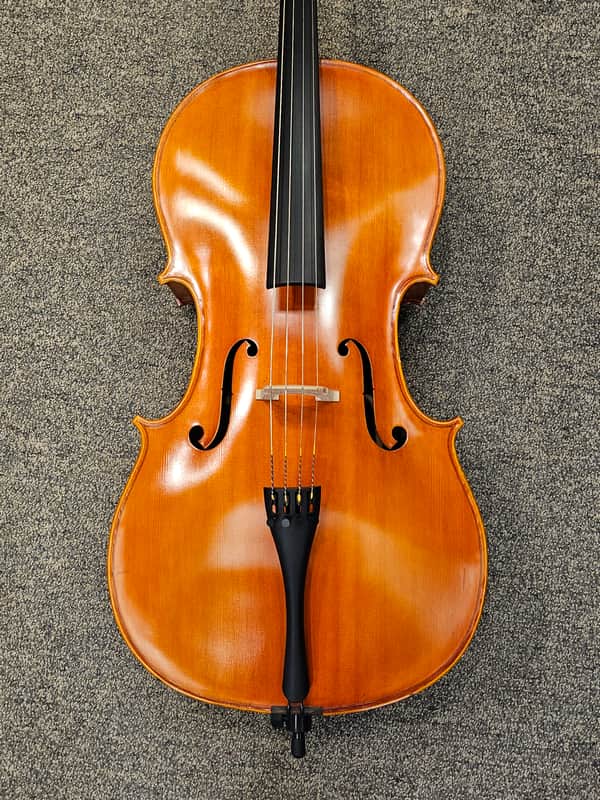 D Z Strad Cello- Model 250- Cello Outfit w/ Case & Bow (4/4 Size) image 1