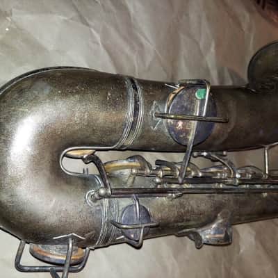 Magnificent Antique Frank Holton Tenor Saxophone, USA, sax body only image 4
