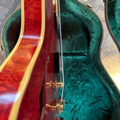 Josh Williams Guitar Mockingbird 2023 - Light Relic Red Curly Maple image 10