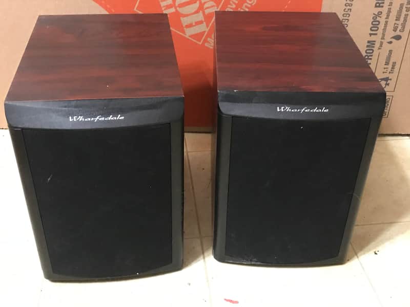 Wharfedale Opal 30 Bookshelf Speakers Made In England image 1