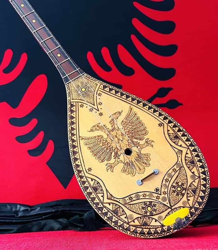 Cifteli Qifteli Albanian Kosovo music instrument image 1
