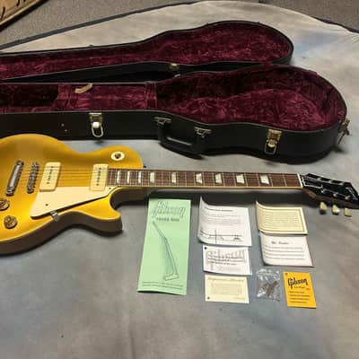 2008 Gibson Custom LPR-6 VOS 1956 Les Paul Standard Goldtop Reissue w/OHSC image 17