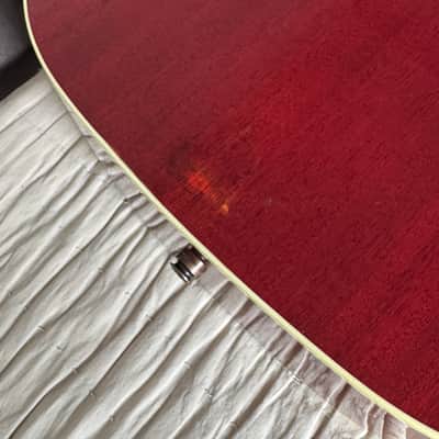 Gibson Slash J-45 Vermillion Burst image 7