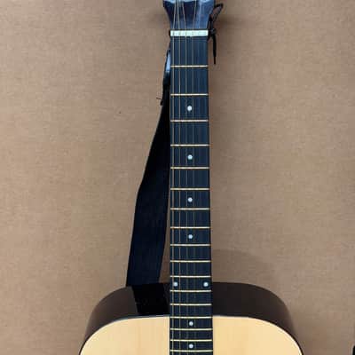 Fender Starcaster Acoustic Electric Guitar Natural w/ Gig Bag & Strings – B-Stock (Electronics Not Working) image 4