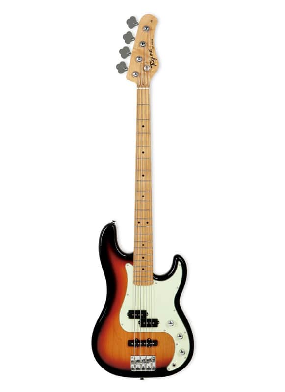 Mint Tagima TW 65 P-Style 4-String Electric Bass Guitar Maple Fretboard, Sunburst image 1