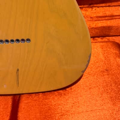 Fender Vintage Hot Rod '52 Telecaster with Seymour Duncan Vintage Mini Humbucker, Maple Fretboard 2007 - 2013 - Butterscotch Blonde image 11