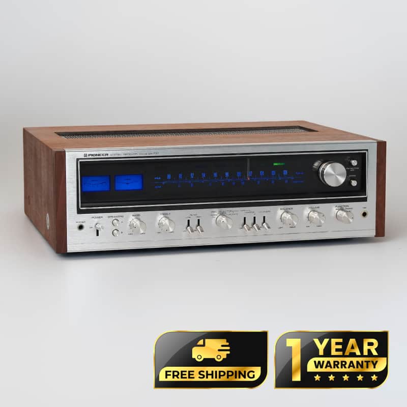 Pioneer SX-737 Vintage Stereo Receiver – Restored – 1-Year Warranty image 1