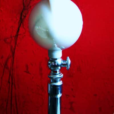 Vintage 1960's Kent M-20 crystal bullet microphone High Z Harp w cable & box Olson Lafayette Aiwa Philmore image 9