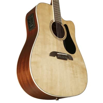 Alvarez Artist AD60CE Artist 60 Series Dreadnought Electric, Natural Gloss Finish NEW image 3