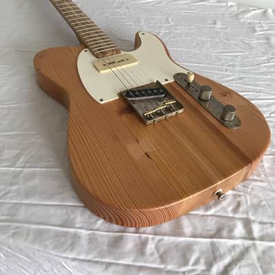 Electric Guitar - Reclaimed Fir and Cherry - T-Style - Butterfly 060 image 5