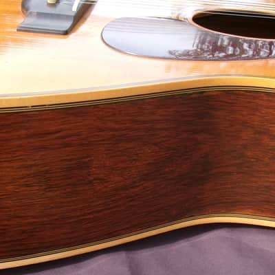 Yamaha FG-500 Red Label 1971 - Rare Japanese Vintage + Original Yamaha Hard Case image 12