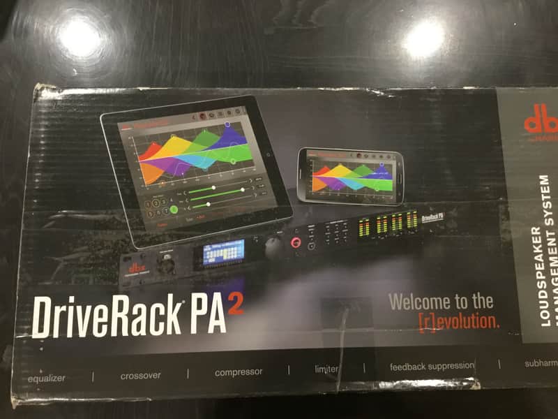 dbx DriveRack PA2 Complete Loudspeaker Management System image 1