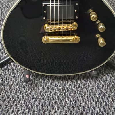 ESP LTD EC-1000M deluxe black, 22 frets, rare maple fingerboard image 2