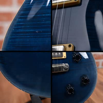 PRS Custom 22 Flame Maple 10 Top Whale Blue 1999 w/OHSC image 18