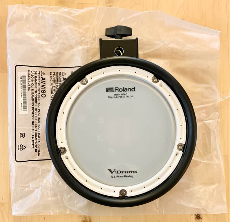 NEW Roland PDX-6A 6.5 inch Head Single Zone Mesh Pad Trigger-Black V-Drums TD-1 TD-4 image 1