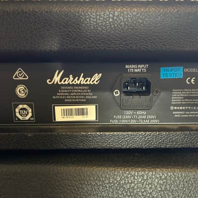 Marshall Origin ORIGIN50H 50-Watt Tube Guitar Amp Head 2018 - Present - Black image 4
