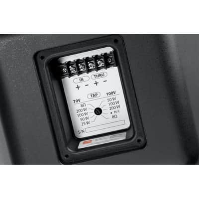 JBL Professional AWC82-BK All-Weather Compact 2-Way Coaxial Loudspeaker with 8-Inch LF, Black image 3
