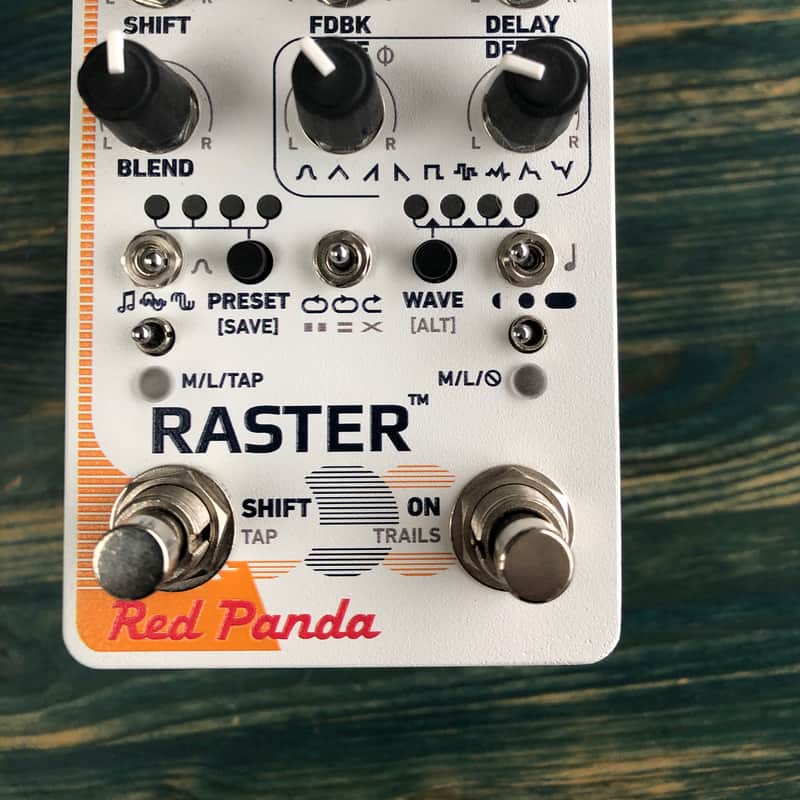 2021 Red Panda Raster 2 White