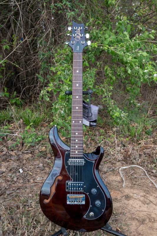 2019 PRS S2 Vela Semi-Hollow with Type-D Pickup - Walnut image 1