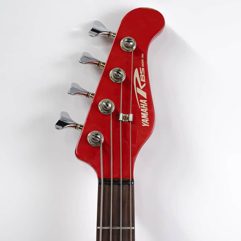 Yamaha RBS Model 200 P/J Electric Bass with Gigbag - Red | Reverb