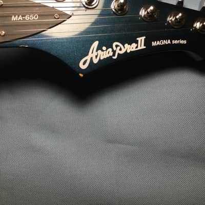 Aria Pro II Magna Series MA 650 Blue image 4